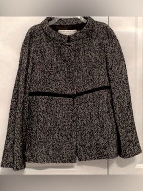 Charles Nolan New York Size 16 Lined Convertible Jacket